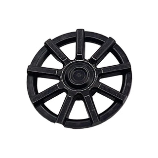 Wheel Cover 9 Spoke - for Wheel 72206pb01, Part# 72210b Part LEGO® Black