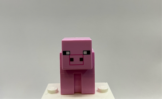 Minecraft Pig, minepig03b LEGO® Animals LEGO®   