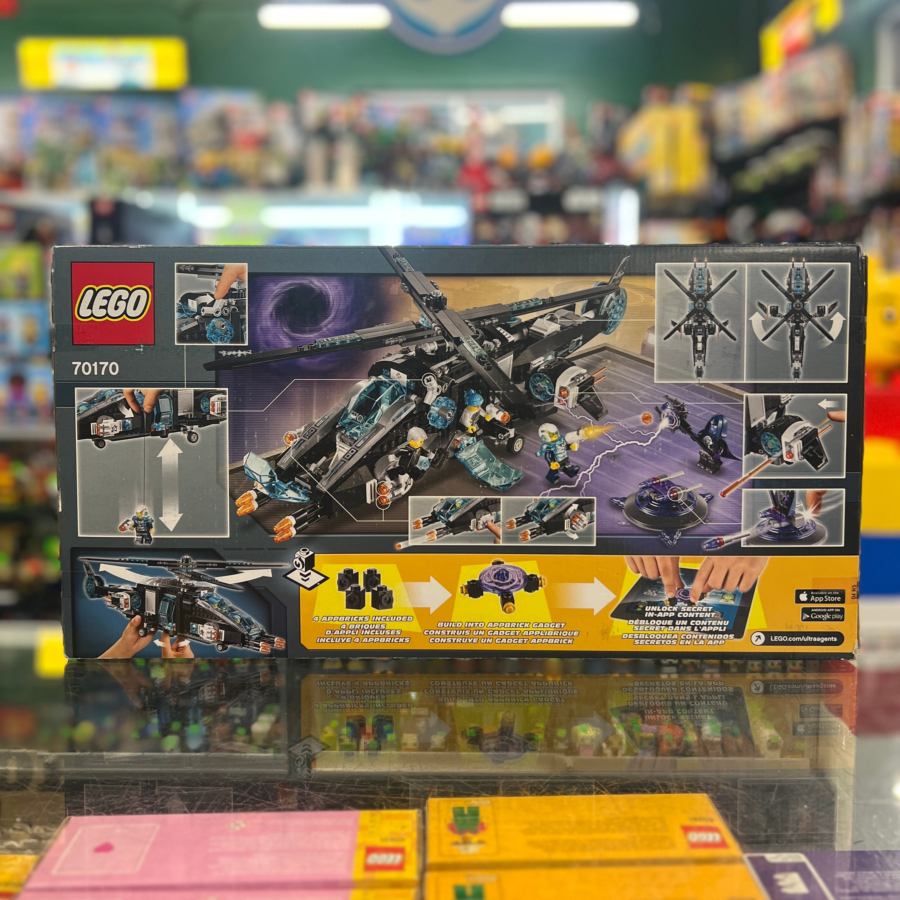 UltraCopter vs. AntiMatter, 70170 - LEGO® Ultra Agents Set