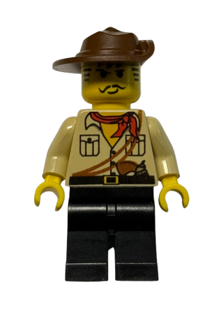 Johnny Thunder (Desert), adv010 - LEGO® Adventurers Minifigure
