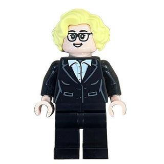 Soccer Coach, Black Suit, soc168 - LEGO® Sports Minifigure