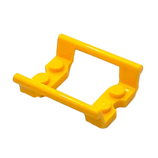 Train, Track Roller Coaster Straight 4L, Part# 80562 Part LEGO® Bright Light Orange