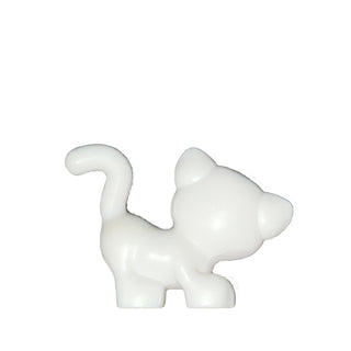 Cat with Orange Left Eye and Medium Azure Right Eye, 93089pb04 LEGO® Animals LEGO®