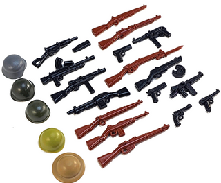 WWII WEAPONS PACK V4 Accessories Brickarms