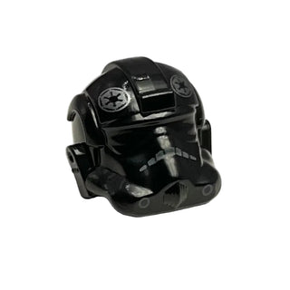 Minifigure, Headgear Helmet SW Stormtrooper Type 2, TIE Defender Pilot Pattern, Part# 87556pb02