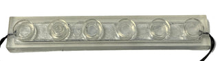 1x6 LED Light Up Plate, DIY System, Reconnectable, LB1x6-LA Custom Parts United Brick Co® RGB/Trans-Clear