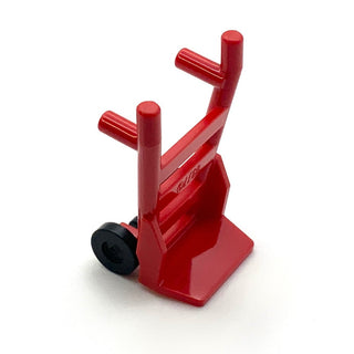 Minifigure Utensil, Hand Truck Frame Complete, Part# 2495c01 Part LEGO® Red  