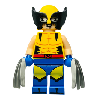 Wolverine - Blue Hands, sh0989 Minifigure LEGO® Like New