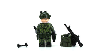 Canadian Army Soldier Custom Minifigure, BB104