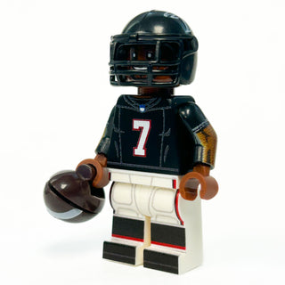 #7 RB Robinson Atlanta Football Player Minifig made using LEGO parts Custom Minifigure B3 Customs