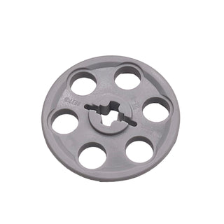 Technic Wedge Belt Wheel (Pulley), Part# 4185 Part LEGO® Light Bluish Gray Very Good