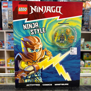 Ninja Style (Softcover) (Includes Jay Dragon Ninja Minifigure, njo0797), b23njo08 - LEGO® NINJAGO Activity Book