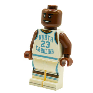 MJ #23 UNC Basketball Player Minifig made using LEGO parts Custom Minifigure B3 Customs