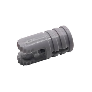 Hinge Cylinder 1x2 Locking with 2 Fingers and Axle Hole on Ends with Slots, Part# 30553 Part LEGO® Light Bluish Gray