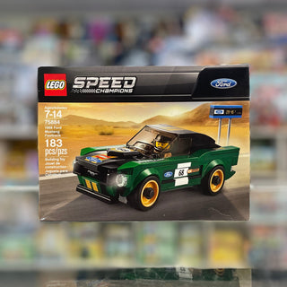 1968 Ford Mustang Fastback, 75884 LEGO® Speed Champions Set Building Kit LEGO®