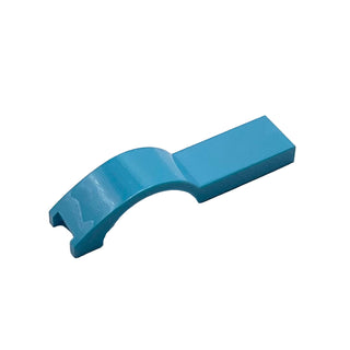 Vehicle, Mudguard 1 x 4 1/2, Part# 50947 Part LEGO® Medium Azure