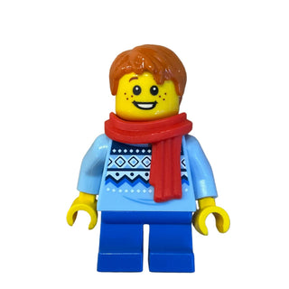 Carol Choir Saxophone Player, hol404 - LEGO® Holiday Minifigure