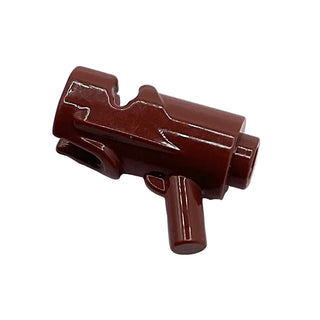 Minifigure, Weapon Gun, Mini Blaster / Shooter, Part# 15391 Part LEGO® Reddish Brown