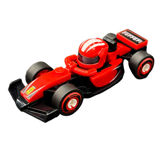 Ferrari F1 Team Race Car, F1 Collectible Race Cars, colf1rc-3 Minifigure LEGO® Built