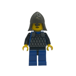 Castle- Scale Mail Blue, Blue Legs with Black Hips, Cas142 Minifigure LEGO®