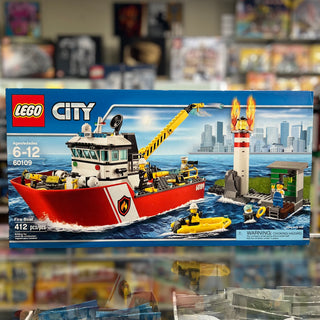 Fire Boat, 60109 - LEGO® City Set Building Kit LEGO®