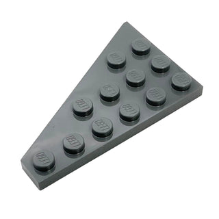 Wedge, Plate 6x4 Right, Part# 48205 Part LEGO® Dark Bluish Gray