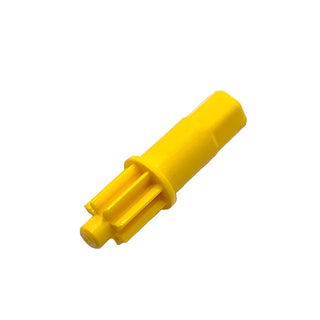 Bionicle Gear 8 Tooth with Rhotuka Spinner Rod 2.5 L, Part# x1307 Part LEGO® Yellow Very Good