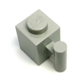 Brick, Modified 1x1 with Bar Handle, Part# 2921 Part LEGO® Light Gray  