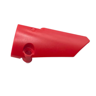 Technic, Panel Fairing #4 Small Smooth Long, Side B, Part# 64391 Part LEGO® Red