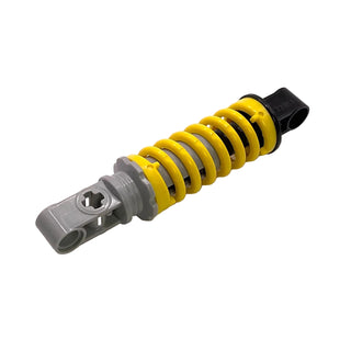 Technic, Shock Absorber 9L with Black and Light Bluish Gray Ends, Part# 79717c01 Part LEGO® Yellow