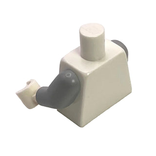 Sandy Cheeks with Neon Green Acorn Badge LEGO® Minifigure Torso, Part# 973pb0975c01 Part LEGO®