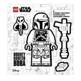 LEGO® Star Wars™ Sticker - Boba Fett™ Black & White (53802)