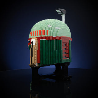 Boba's Life-Sized Helmet Helmet Bricker Builds