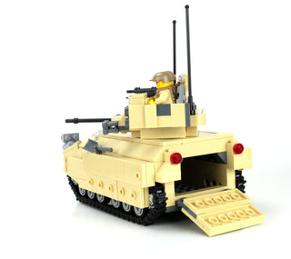 Army M2 Bradley Fighting Tank Building Kit Battle Brick   