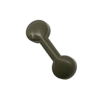 Bar 1 x 3 with 2 Stud Receptacles (Radio Handle / Telephone Handset), Part# 6190 Part LEGO® Dark Gray