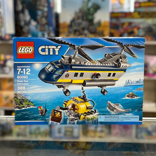 Deep Sea Helicopter, 60093 - LEGO® City Set Building Kit LEGO®
