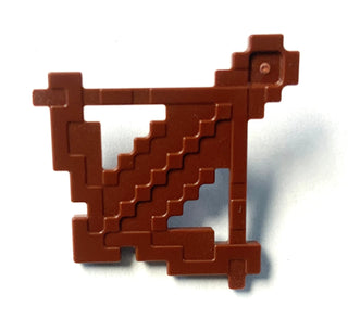 Minifigure Weapon, Minecraft Crossbow, Part# 65510 Part LEGO® Reddish Brown (Wood)  