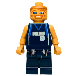 NBA Steve Nash, nba018 Minifigure LEGO® Like New