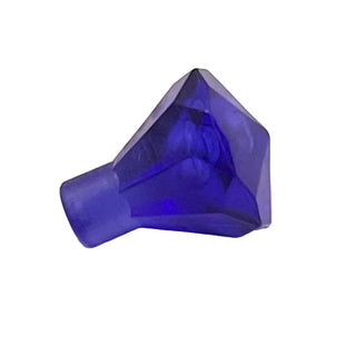 Rock 1x1 Jewel 24 Facet - Part # 30153 Part LEGO® Trans-Purple