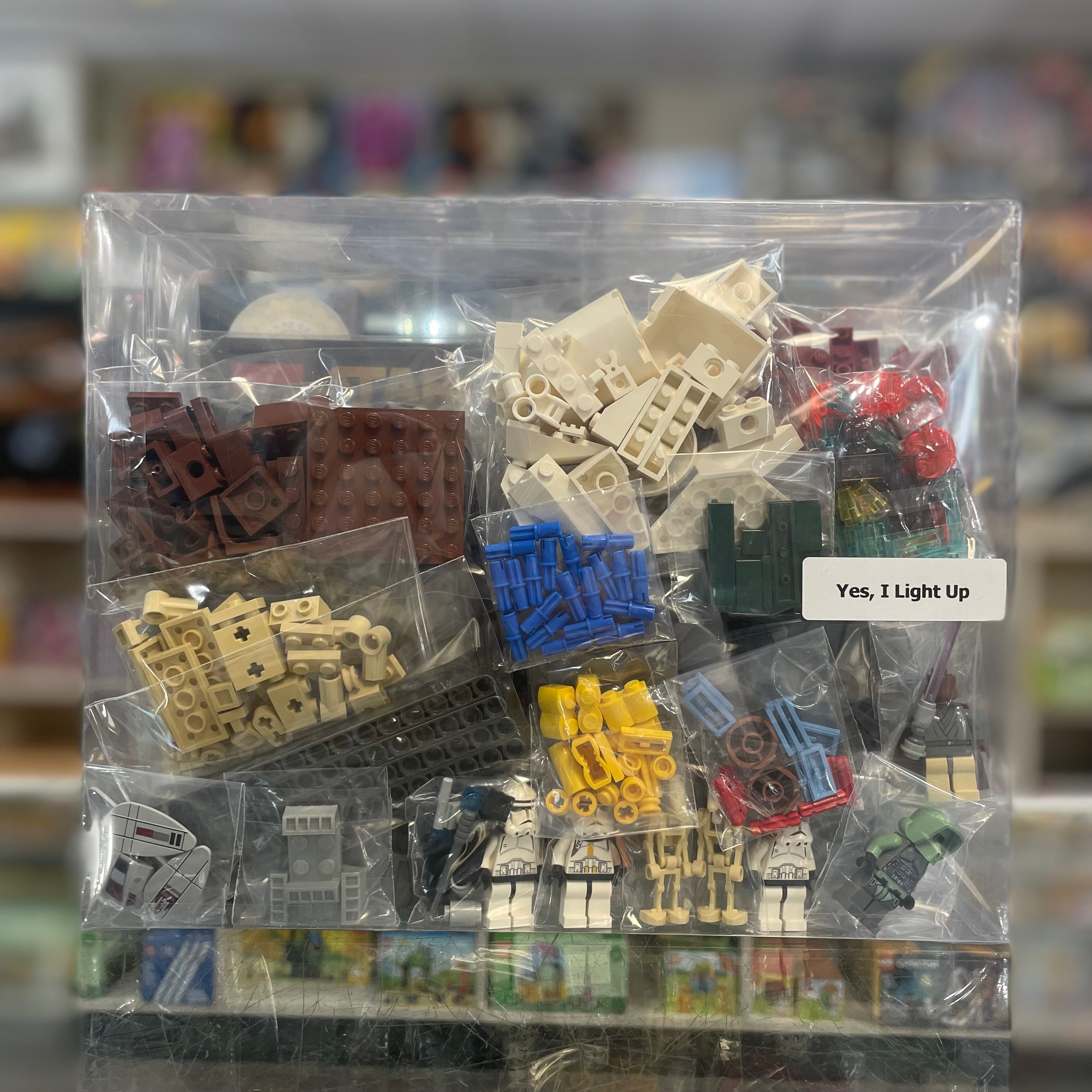 Clone Turbo Tank (with Light-Up Mace Windu, Trans-Light Purple