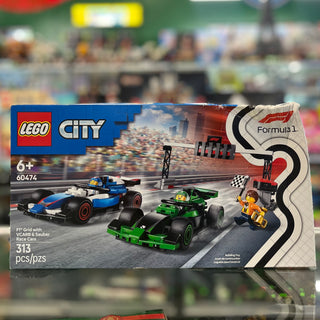F1 Grid with VCARB & Sauber Race Cars, 60474 Building Kit LEGO®