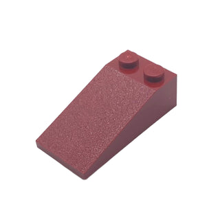 Slope 18 4x2, Part# 30363 Part LEGO® Dark Red