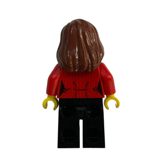 Camerawoman - Red Suit Jacket with Press Pass, sc011 - LEGO® Speed Champions Minifigure LEGO®