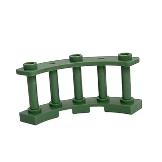 Fence 4x4x2 Quarter Round Spindled with 3 Studs, Part# 21229