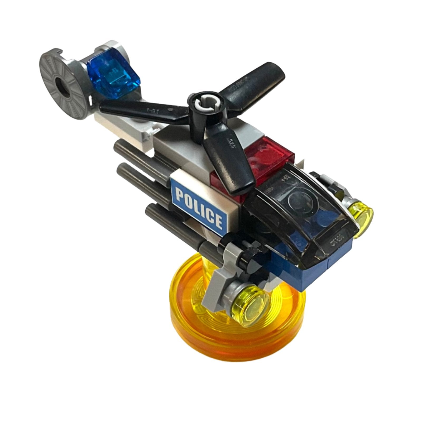 Chase McCain's Police Helicopter (City Dimensions) – United Brick Co®