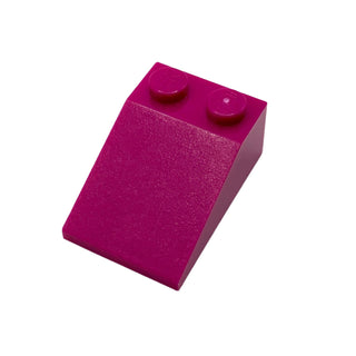 Slope 33 3x2, Part# 3298 Part LEGO® Magenta 1 Part
