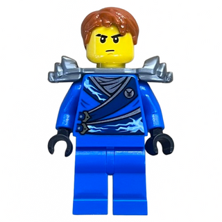 Jay (Techno Robe) - Rebooted, Flat Silver Shoulder Armor, njo0103 - LEGO® Ninjago Minifigure Minifigure LEGO®