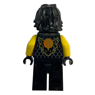 Cole - Dragons Rising, Tournament Armor, Black Bandana, njo0985 - LEGO® Ninjago Minifigure