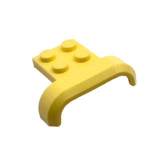 Vehicle, Mudguard 4 x 3 x 1 with Arch Curved, Part# 28326 Part LEGO® Bright Light Yellow