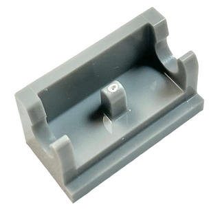 Hinge Brick 1 x 2 Base, Part# 3937 Part LEGO® Light Bluish Gray